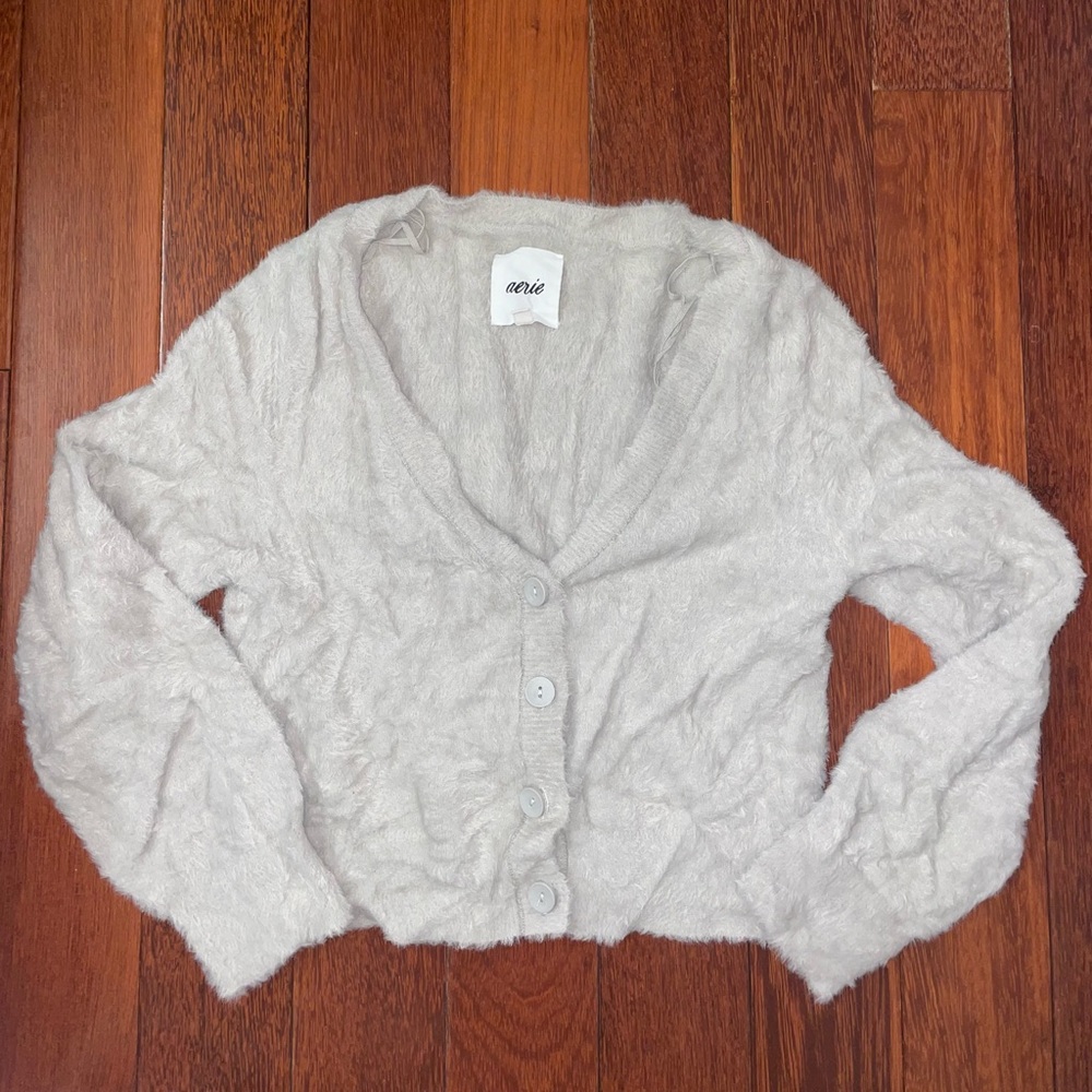 Gray Cardigan
